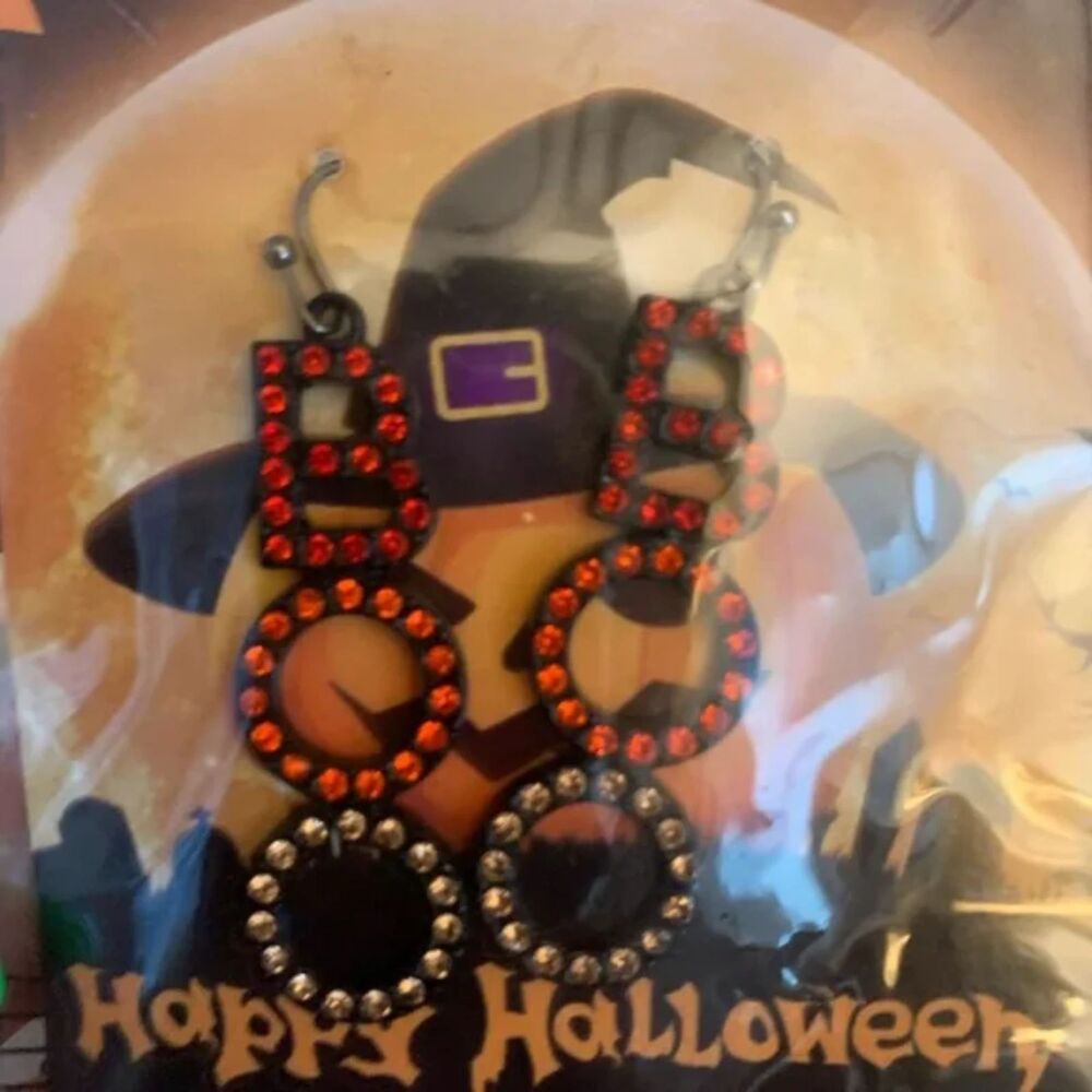 NWT FABOOLOUS Womenâs Casual Short Sleeve Black Halloween Shirt SM + EA⌠- Picture 2 of 4